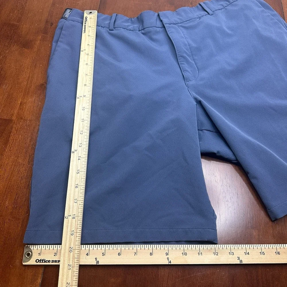 Nike Flex Slim Fit Golf Shorts 891932 Dri Fit Vented‎ Shorts Blue Mens 40